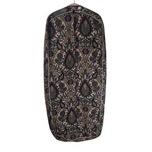 Vintage Hartmann Garment Bag Tapestry Paisley Flame Luggage Travel Vacation